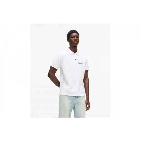 Karl Lagerfeld Logo Polo Ανδρικό 
