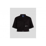 Karl Lagerfeld Utility Blouse Πουκάμισο Κοντομάνικο Γυναικείο (A2W11001 999)