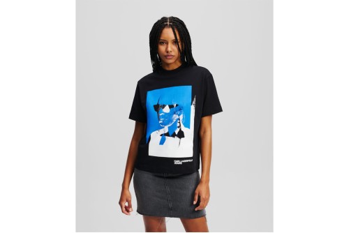 Karl Lagerfeld Reg Ss T-Shirt Γυναικείο (A2W17030 999)