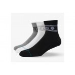 Stance Vital Quarter Kάλτσες Ψηλές 3 Ζευγάρια (A356A25VIT-MUL)