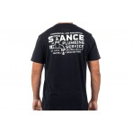 Stance Classified Ανδρικό Κοντομάνικο T-Shirt Μαύρο