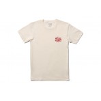 Stance Dog Ανδρικό Κοντομάνικο T-Shirt Εκρού