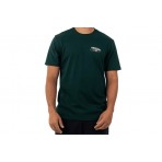 Stance Neighbourly Ανδρικό Κοντομάνικο T-Shirt Πράσινο