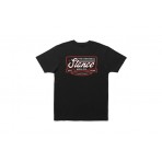 Stance Script Seal Ανδρικό Κοντομάνικο T-Shirt Μαύρο