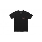 Stance Script Seal Ανδρικό Κοντομάνικο T-Shirt Μαύρο