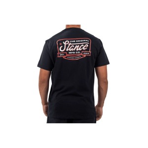Stance Script Seal T-Shirt Ανδρικό (A3SS1C25SC BLK)
