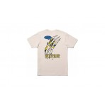 Stance Wolverine Ανδρικό Κοντομάνικο T-Shirt Εκρού