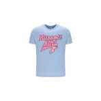 Russell Bryson Ανδρικό Κοντομάνικο T-Shirt Σιέλ