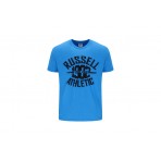 Russell Hunter Ανδρικό Κοντομάνικο T-Shirt Γαλάζιο