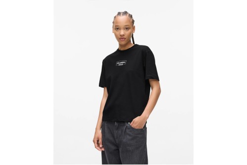 Karl Lagerfeld Outline Logo T-Shirt Γυναικείο (A4W17003 999)