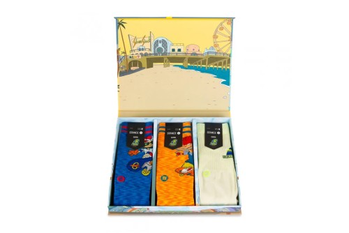 Stance Rocket Power Box Set Κάλτσες Ψηλές 3 Ζευγάρια (A545C25ROC-IND)