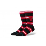 Stance Prep NBA Chicago Bulls Ανδρικές Ψηλές Κάλτσες Μαύρες, Κόκκινες, Λευκές