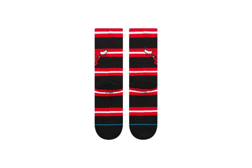 Stance Prep NBA Chicago Bulls Ανδρικές Ψηλές Κάλτσες Μαύρες, Κόκκινες, Λευκές