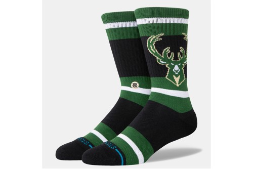 Stance Nba Milwaukee Bucks Prep Κάλτσες Ψηλές 1 Ζευγάρι (A555C24PML-BLK)