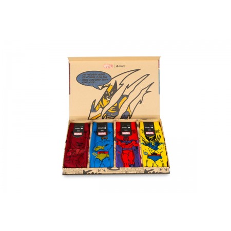 Stance Marvel Vs Box Kάλτσες Ψηλές 4 Ζευγάρια 