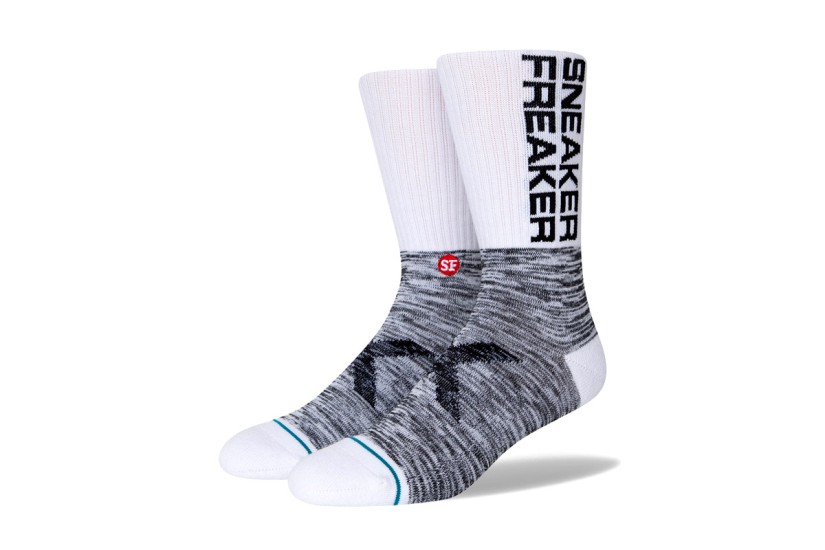 Stance Freaker Ανδρικές Κάλτσες μέχρι τη Γάμπα Λευκές, Γκρι