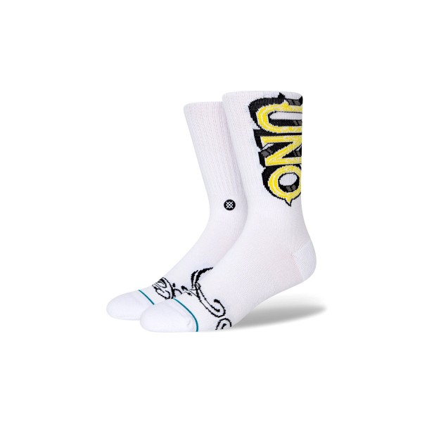 Stance Uno X Cartoon Κάλτσες Ψηλές 1 Ζευγάρι (A556A22UNO-WHT)