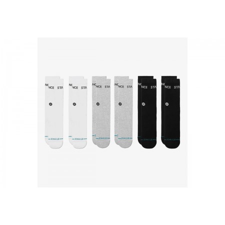 Stance Origin Kάλτσες Ψηλές 6 Ζευγάρια 