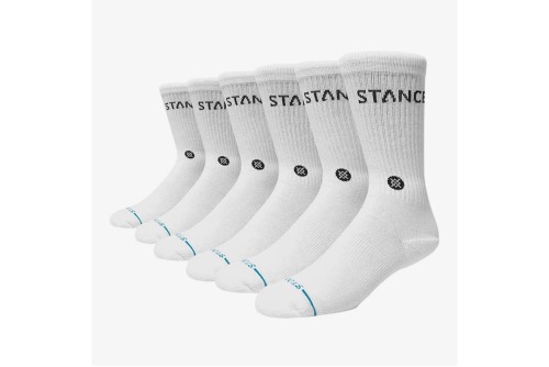 Stance Origin Κάλτσες Ψηλές 6 Ζευγάρια (A556C24ORI-WHT)