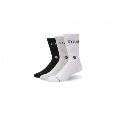 Stance Origin Kάλτσες Ψηλές 3 Ζευγάρια 