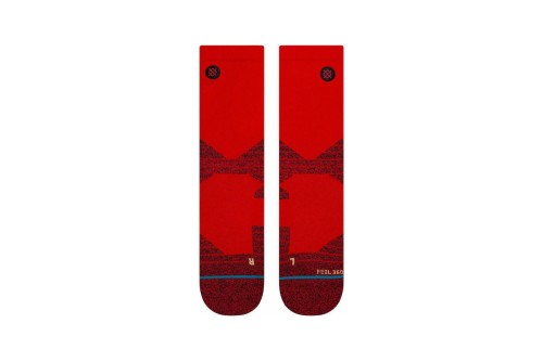 Stance Icon Sport Κάλτσες Ψηλές 1 Ζευγάρι (A55921SC-RED)