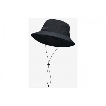 Jack Wolfskin Mesh Καπέλο Bucket Ανθρακί