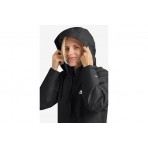 Jack Wolfskin Trailtime 2L Γυναικείο Αδιάβροχο Μπουφάν Μαύρο