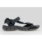 Jack Wolfskin Ridge Ανδρικά Σανδάλια Μαύρα