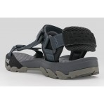 Jack Wolfskin Ridge Ανδρικά Σανδάλια Μαύρα