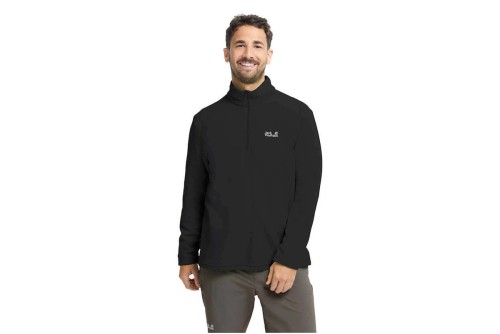 Jack Wolfskin Taunus 100 Warm Fleece Μπλούζα Με Φερμουάρ Ανδρική (A65798-6000)