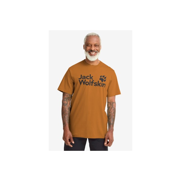Jack Wolfskin Brand T-Shirt Ανδρικό (A65910-T0448)