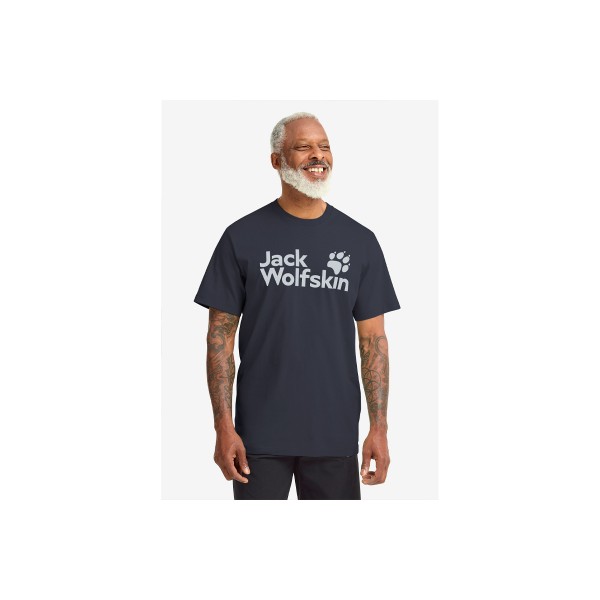 Jack Wolfskin Brand T-Shirt Ανδρικό (A65910-T0450)