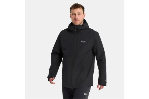 Jack Wolfskin Stonetrail 3In1 Μπουφάν Αδιάβροχο Ανδρικό (A66291-6000)