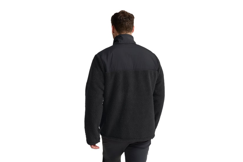 Jack Wolfskin Stonelite 3-In-1 Ανδρικό Αδιάβροχο Μπουφάν με Κουκούλα Ανθρακί