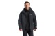 Jack Wolfskin Stonelite 3-In-1 Ανδρικό Αδιάβροχο Μπουφάν με Κουκούλα Ανθρακί