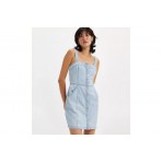 Levi's Drea Lightweight Γυναικείο Τζιν Φόρεμα Με Τιράντες Μπλε