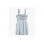 Levi's Drea Lightweight Γυναικείο Τζιν Φόρεμα Με Τιράντες Μπλε