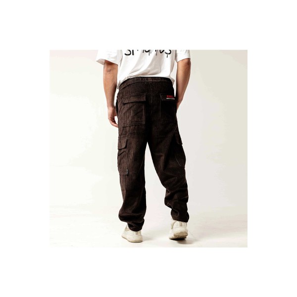 Bee Unusual Baggy Cargo Corduroy Pants (AB-256019)