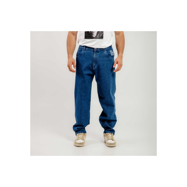 Bee Unusual Relaxed Washed Παντελόνι Τζιν Ανδρικό (AB-257020)
