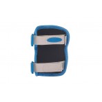Micro Knee-Elbow Pads Reflective Σετ Προστατευτικών Γαλάζιο Medium