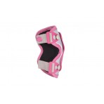Micro Knee-Elbow Pads Reflective Σετ Προστατευτικών Ροζ Small