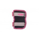 Micro Knee-Elbow Pads Reflective Σετ Προστατευτικών Ροζ Small