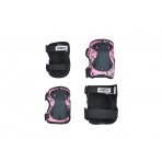 Micro Knee And Elbow Pads Pink Σετ Προστατευτικών (AC8029)