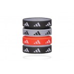 Adidas Performance Hair Ties Λαστιχάκια Μαλλιών 4-Τεμάχια (ADAC-16210)