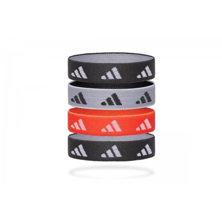 Adidas Performance Hair Ties Λαστιχάκια Μαλλιών 4-Τεμάχια 