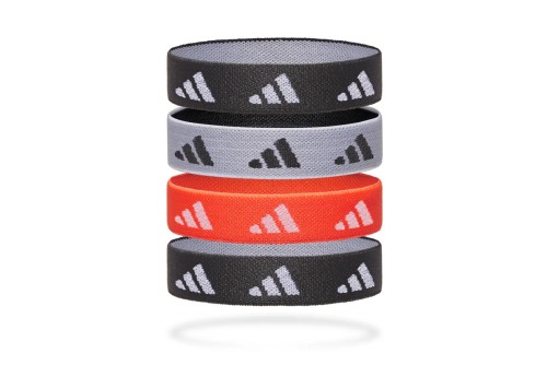 Adidas Performance Hair Ties Λαστιχάκια Μαλλιών 4-Τεμάχια (ADAC-16210)