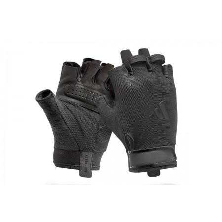 Adidas Performance Essential Training Γάντια Γυμναστηρίου Μαύρα Small