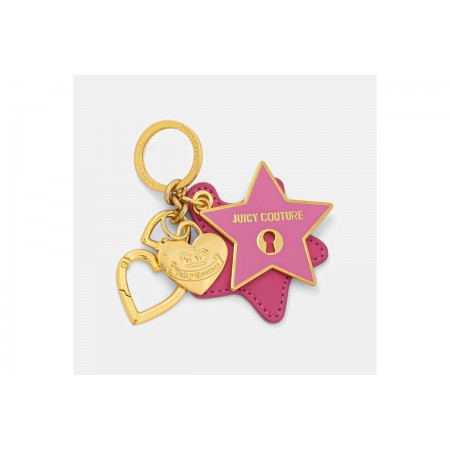 Juicy Couture Star Keychain Zinc Μπρελόκ Μόδας 