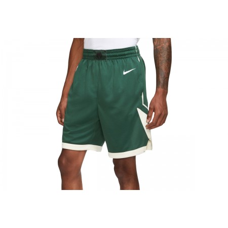 Nike Nba Milwaukee Bucks Βερμούδα Μπασκετική Ανδρική 