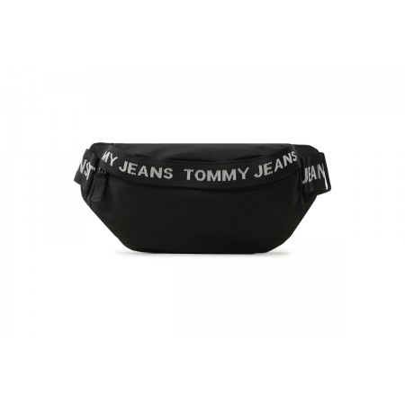 Tommy Jeans Essential Bum Τσαντάκι Μέσης - Χιαστί Μαύρο